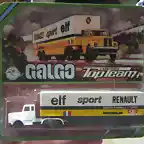 scania chico Team Renault blanco blister