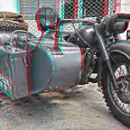 Moto BMW del ejercito alemn en la WWII en 3D. COjed vuestras gafas y comprobarlo.