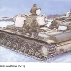 Tanque ruso KV-1.