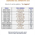 Calendario La Sagrera