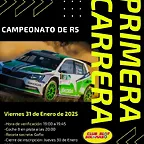 CARTEL 1 CARRERA DE R5