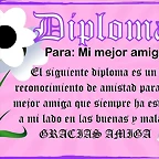 DIPLOMA AL AMIGO