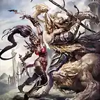 Witch_Elf_vs_White_Lion