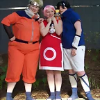 naruto , sasuke y sakura gordos xD