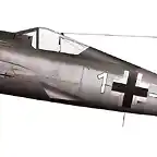 Focke-Wulf-Fw-190A4 perfil