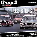 Cartell Grup 2 by BRM - resistncia 3h