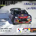 Cartel rally slot la feria I