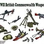 Riich - WW2 British & Commonwealth Weapon Set A - 1-35