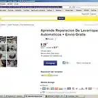 mercado libre ESTAFA CURSO DE LAVARROPAS LAVADORAS