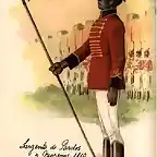 1810 - Sargento de Pardos y Morenos (Marenco)