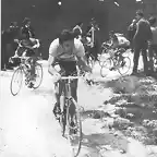 Giro 73, Eddy avec Gimondi, Lazcano, Ritter et Italo Zilioli