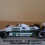 07 WILLIAMS FW07 B