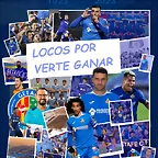 locos por verte ganar poster