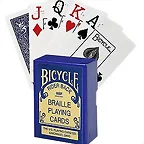 baraja bicycle braile