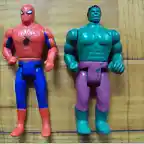 Hulk y Spiderman