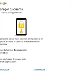 Recuperaci?n cuenta Google Cota352016