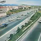 Badalona autopista C-31 Barcelona 1974