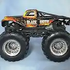 BLACKSMITH-GOLD-MONSTER-JAM-TRUCK-METAL-BASE-HOT