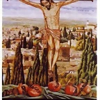 cartel-granada-capital-real-federacion-de-hermandades-y-cofradias-de-semana-santa-de-granada-2001