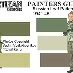 painters guide russian leaf 1941