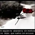 si alguien te  abandona sin