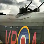 Torreta dorsal de un Avro Lancaster de la RAF