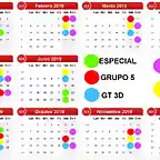 CALENDARIO 2019