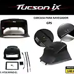 carcasa para navegador GPS.HTIX-NVNO-01.Hi-motors