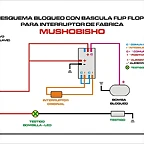 ESQUEMA BLOQUEO FLIP FLOP ELECTRICO