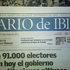 Reportaje Diario de Ibiza Mayo 2011