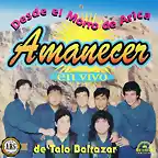 Grupo Amanecer - Desde El Morro de Arica En Vivo (1997)-Frontal