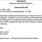 informacion club