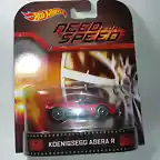 KOENIGSEGG AGERA R RETRO ENTERTAINMENT SERIES (NEED FOR SPEED)