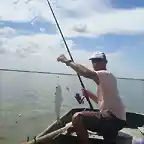 Pesca de lisas en Juan y Juan