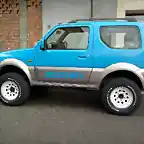 Mi jimny llanta ancha.