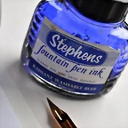 Stephens Ink Radiant Blue ink