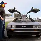 delorean maquina del tiempo history channel