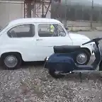 600 y vespa en el repetidor