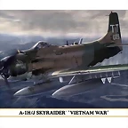 hasegawa-ha02199-douglas-a-1h-j-skyraider-guerra-de-vietnam-