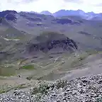 Vista de la Moutire desde la Bonette