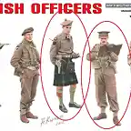 Miniart - British Officers - 1-35