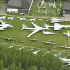 Museo central de la Fuerza Aérea rusa en Monino a 40 Km de Moscu.