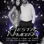 Cartel Fiesta Navide?a