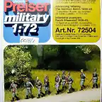 Preiser - Advancing infantry-The German Reich 1939-1945 - 1-72