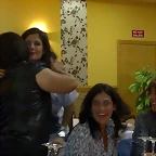 Mara en la cena antes del bolo 5