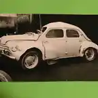 Viintage-Photo-Renault-4-Cv-Crash-Barcelona