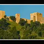 286 - EL CASTILLO DE JAEN A LA SALIDA DEL SOL