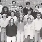 Un tonto en una foto del colegio