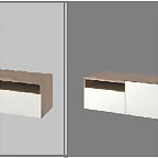 pared mueble bajo