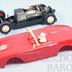 Corvette rojo chasis tornillo sin fin